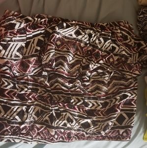 Tribal print tube top